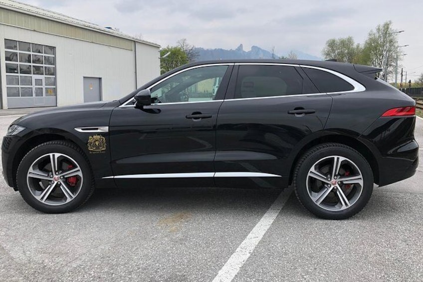 our SUV limousine - F-Pace