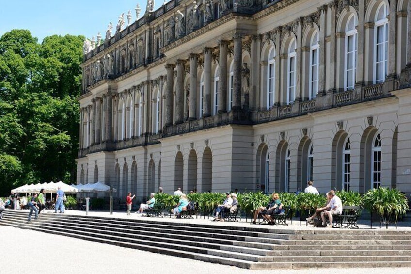 The palace of Herrenchiemsee