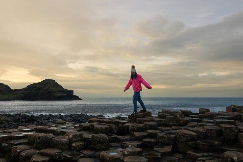 Cruise ship express Giants causeway - highlights of Belfast 7 hrs