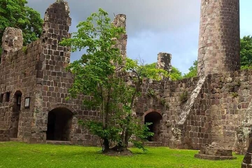 ruins of sugar plantation