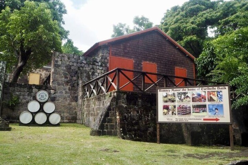 17th century rum distillery