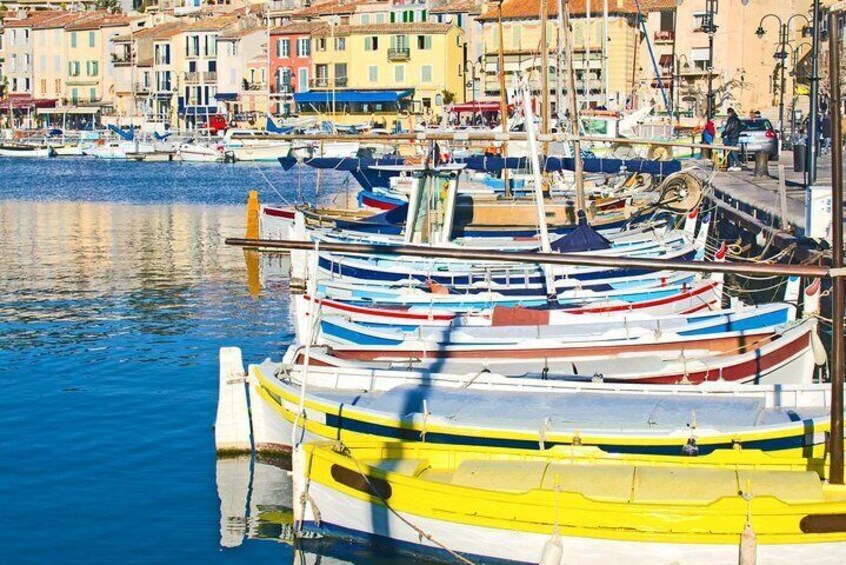 Explore the beautiful port of Cassis on your shore excursion from Marseille