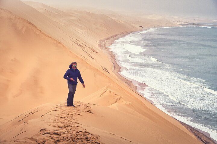 Overlooking Sandwich Harbour.