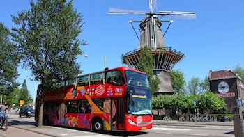 Hop-on-Hop-off-Sightseeing-Bustour durch Amsterdam Hop-on-Hop-off-Sightseeing-Bustour durch Amsterdam