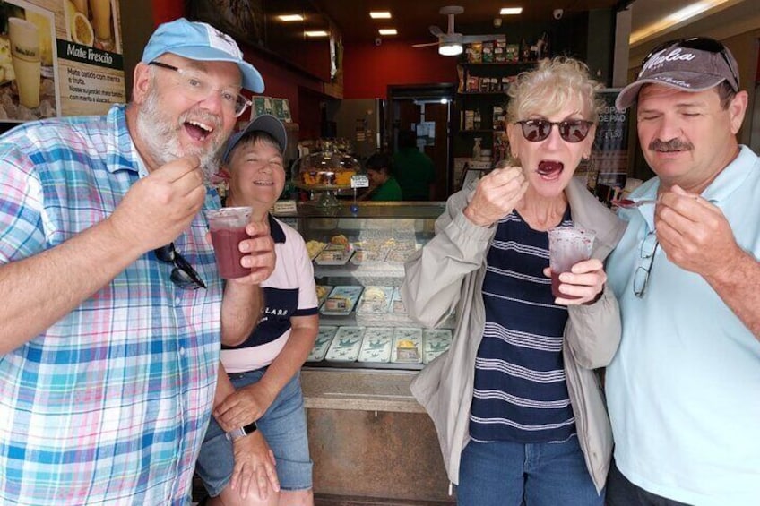 Açaí tasting 