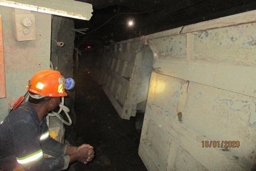 Cullinan Diamond Mine Tour - Underground tour