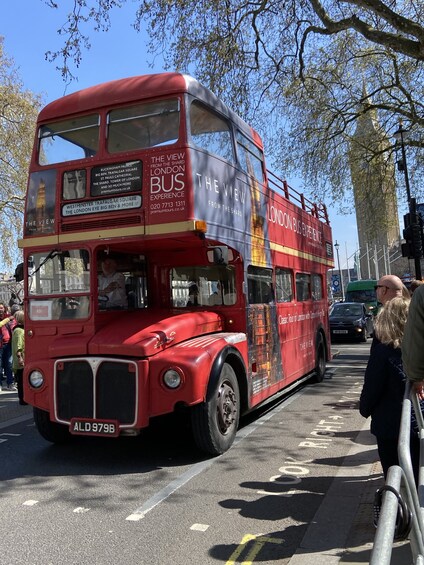 Vintage Double-Decker London Bus Tour & River Cruise with Expert Live Guide