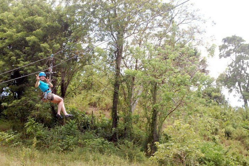 Shore Excursion: Glide N' Ride - Zip Lines & Horseback riding