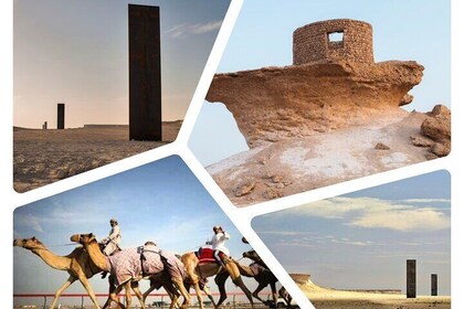 Tour de la costa oeste, Zekreet, Richard Serra Sculpture, Mushroom Rock For...