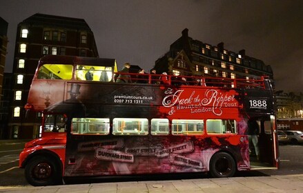 Jack the Ripper, Haunted London Guided Bus Tour med Sherlock Holmes Pub