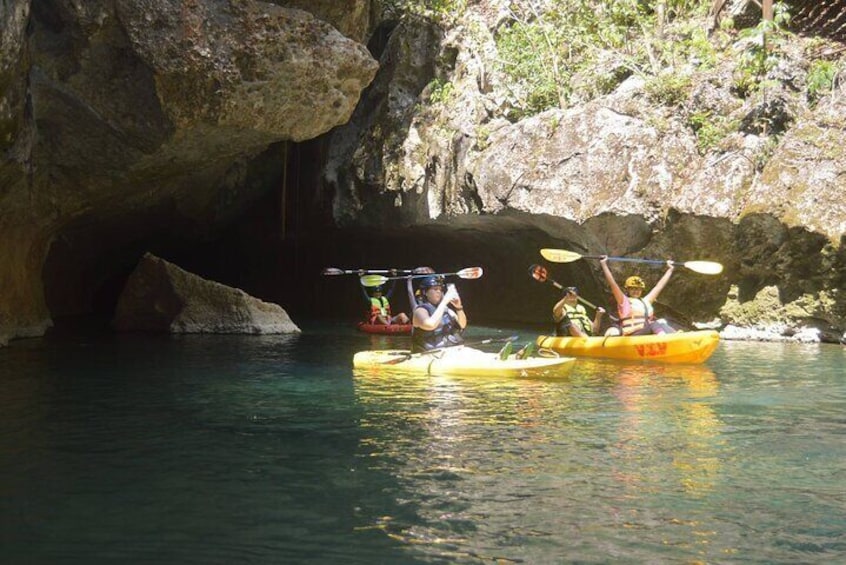 Cave Kayaking and Zip Tour