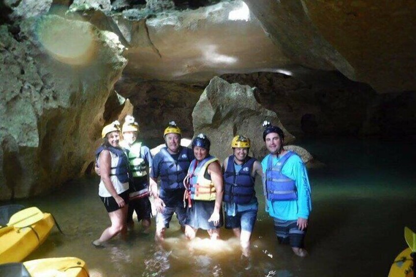 Cave Kayaking and Zip Tour