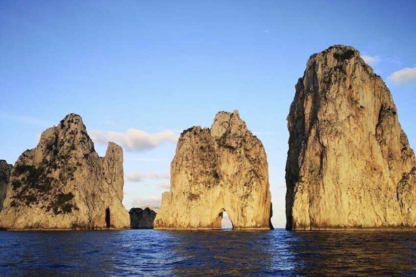 The Island of Capri by Boat