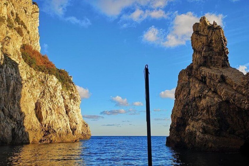 The Island of Capri by Boat