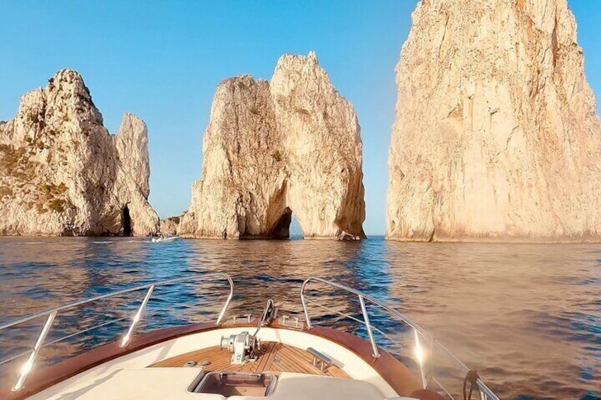 Capri by Boat private Comfortable tour 