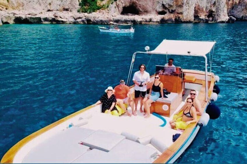 Capri by Boat private Comfortable tour 