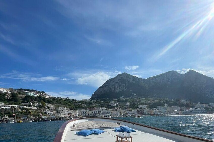 Capri by Boat private Comfortable tour 