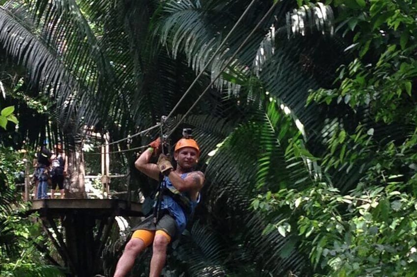 Zip lining 