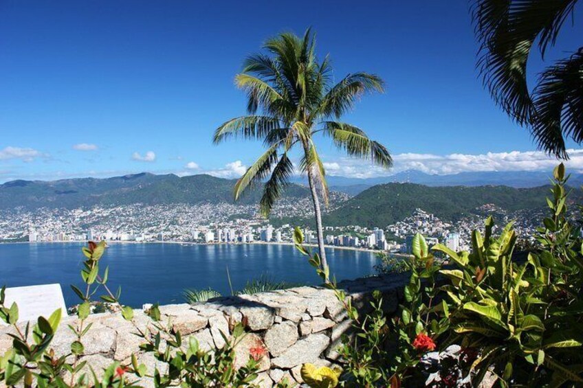 View from The chapel of peace & the Trouyet cross