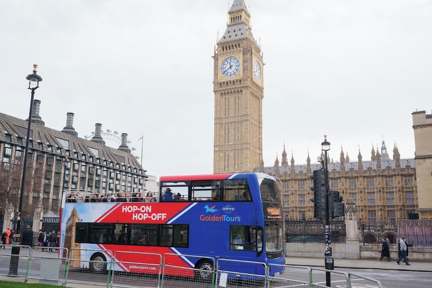 London Hop-On Hop-Off Bus Tour with River Cruise