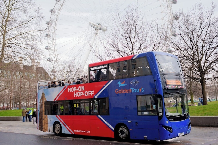 London Hop-On Hop-Off Bus Tour with River Cruise