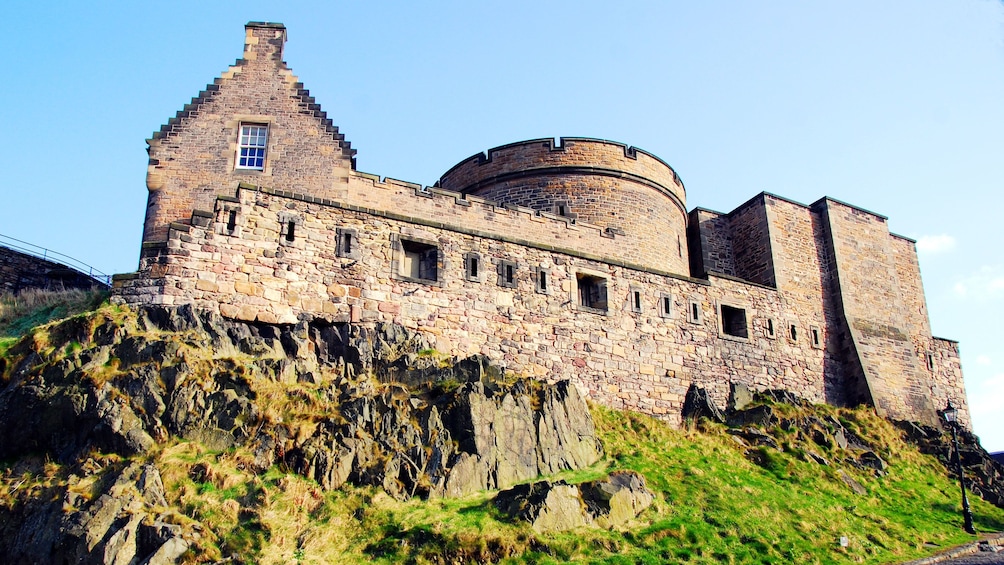 Edinburgh Castle on top of hill in London