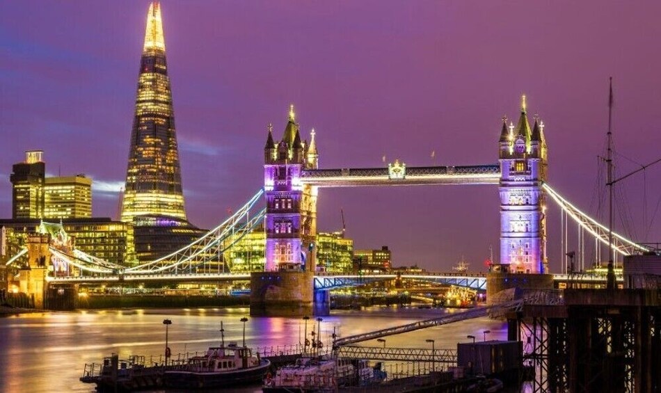 London Night Bus Tour with Panoramic Views