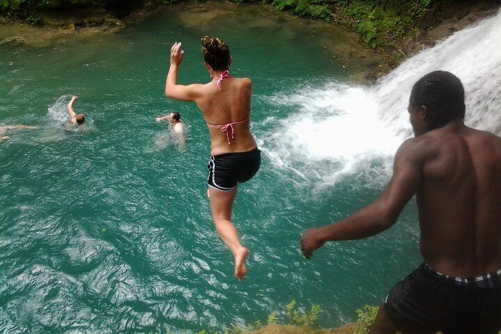 Blue Hole And River Tubing From Montego Bay