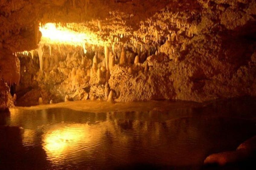Inside Harrison Cave