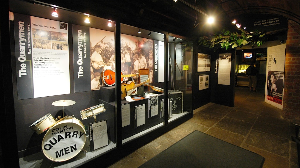 The Quarry men exhibit at museum in Liverpool in London