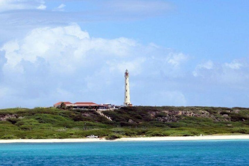 Colorful Beach Bus Sightseeing Tour of Aruba