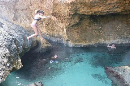 UTV o ATV per la spiaggia segreta di Aruba e l'avventura in piscina nella g...