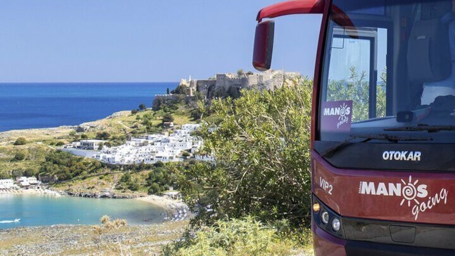 Day Trip to Lindos with pickup from Rhodes, Ixia, Ialyssos, Kallithea, Faliraki