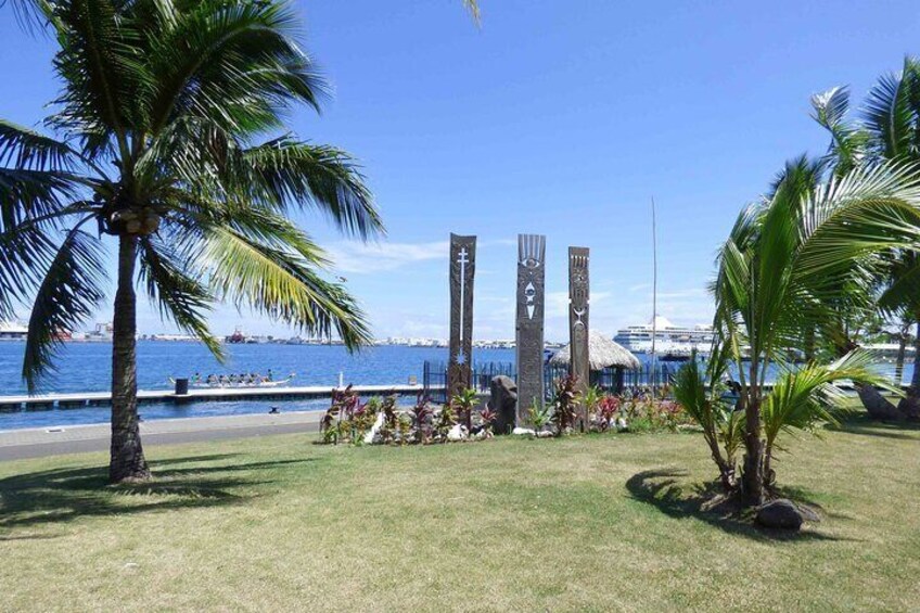 Papeete express walking tour.