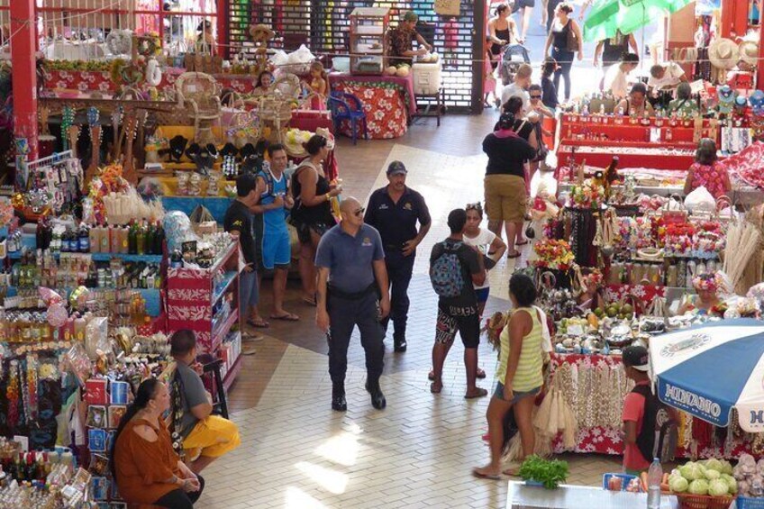Papeete express walking tour.