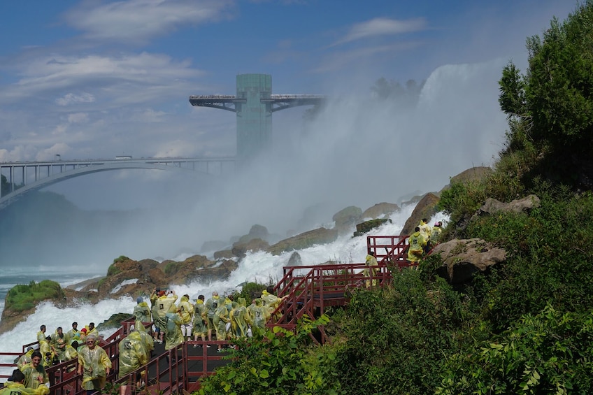 American Falls Adventure with Maid of the Mist & Cave of the Winds from USA