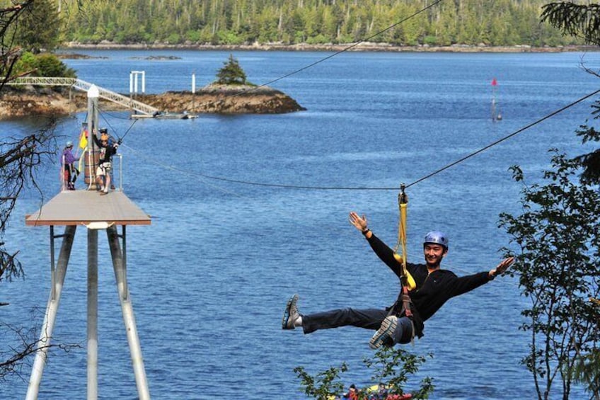 Ketchikan Shore Excursion: Rainforest Canopy Ropes and Zipline Adventure Park