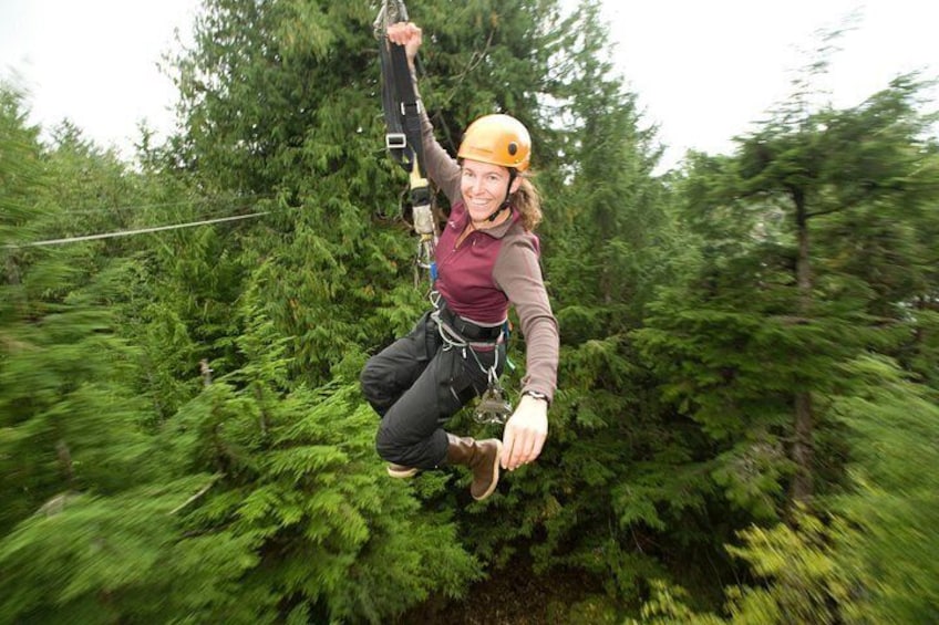 Ketchikan Shore Excursion: Rainforest Canopy Ropes and Zipline Adventure Park