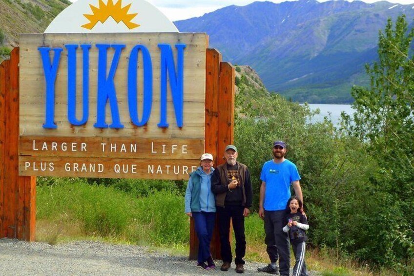 Welcome to the Yukon Sign