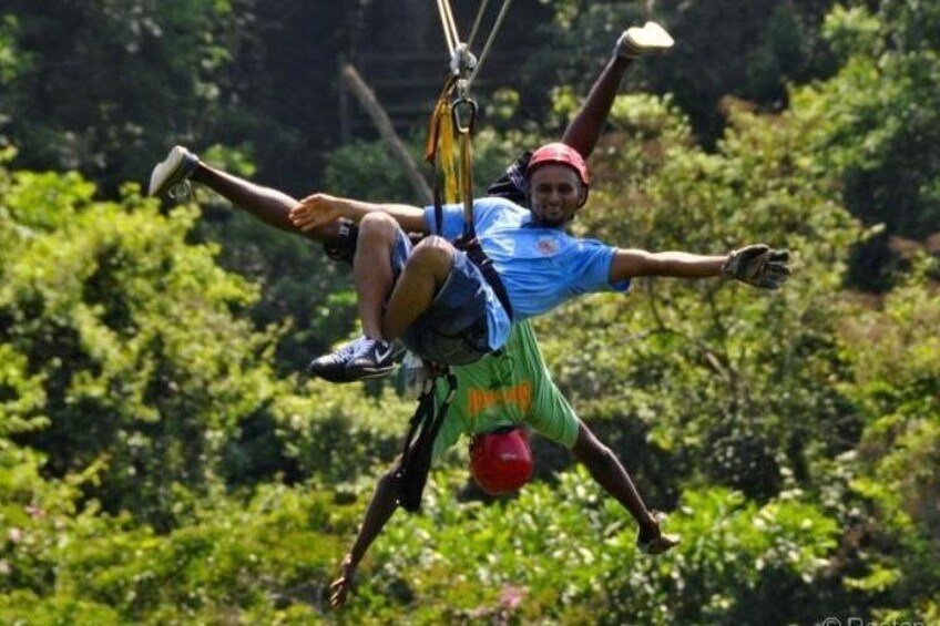 Roatan Shore Excursion: Zip 'n' Dip Canopy Tour