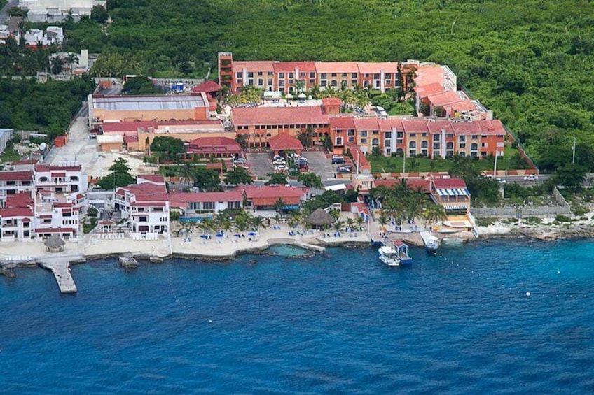 Hotel Cozumel & Resort Aerial View