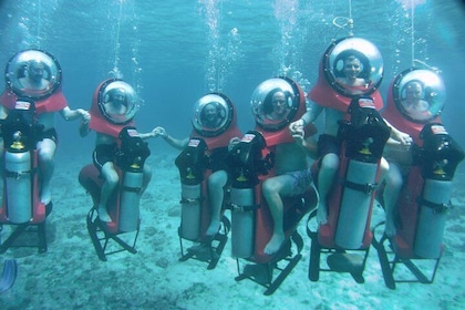Excursion en bord de mer à Cozumel : sortie plongée en mini-sous-marin