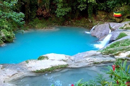 Visite privée d'Ocho Rios à Blue Hole Secret Falls et Shopping