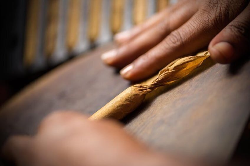 Watch a true cigar artisan craft our cigars and learn about blending ingredients. 