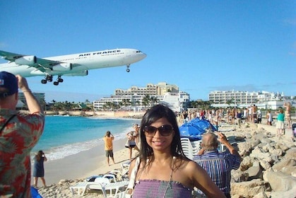 St Maarten Shore Excursion: Orient og Maho Beach Half Day Tour