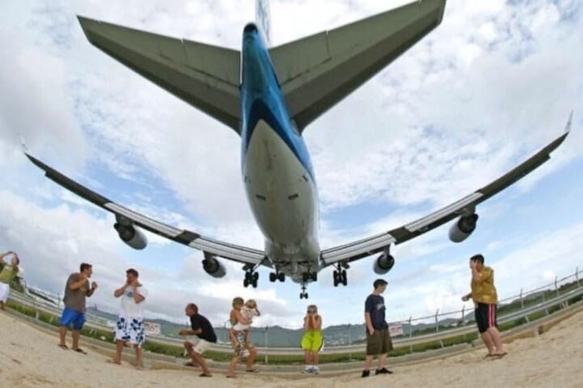 Maho Beach KLM 747