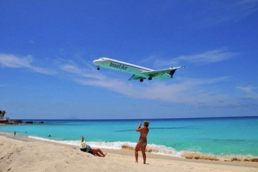 Maho Beach Insel Air MD80