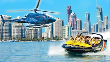 Jet Boat Ride & Scenic Helicopter Flight
