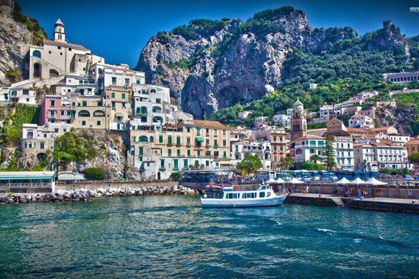 Amalfi from the sea