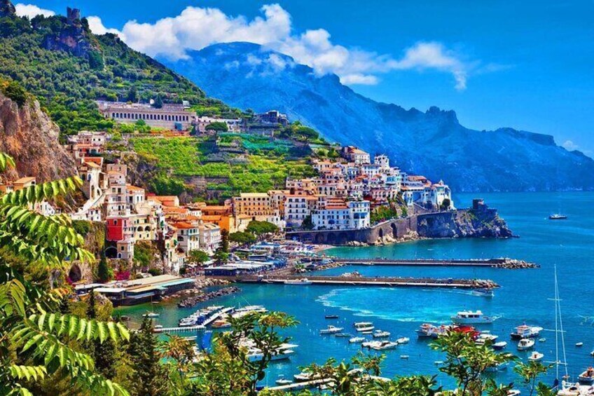  Sorrento, Positano & Amalfi Day Tour with lunch from Naples